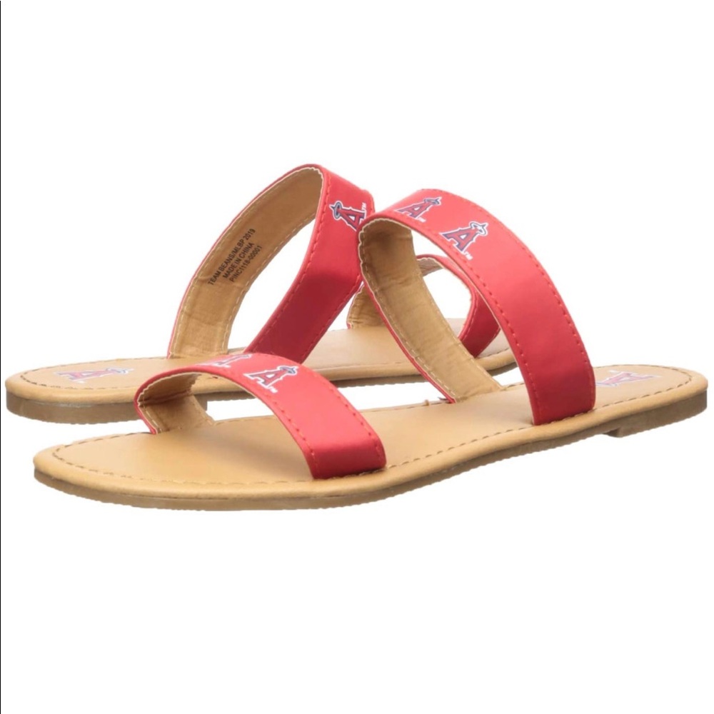 LOS ANGELES ANGELS MLB Double Strap Sandals